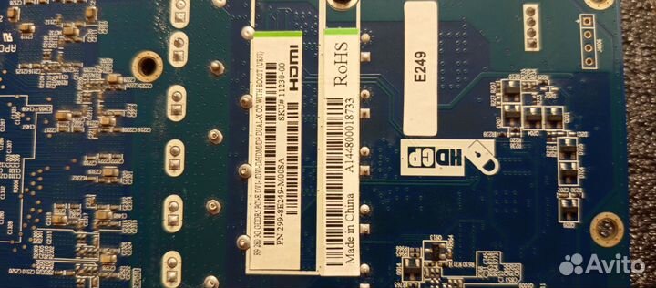 Видеокарта на запчасти R9 280 asrock