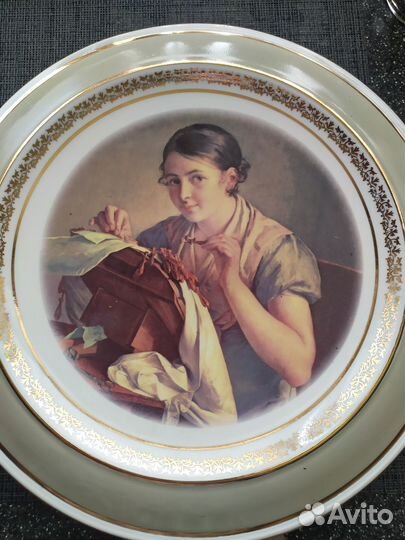 Тарелка декоративная