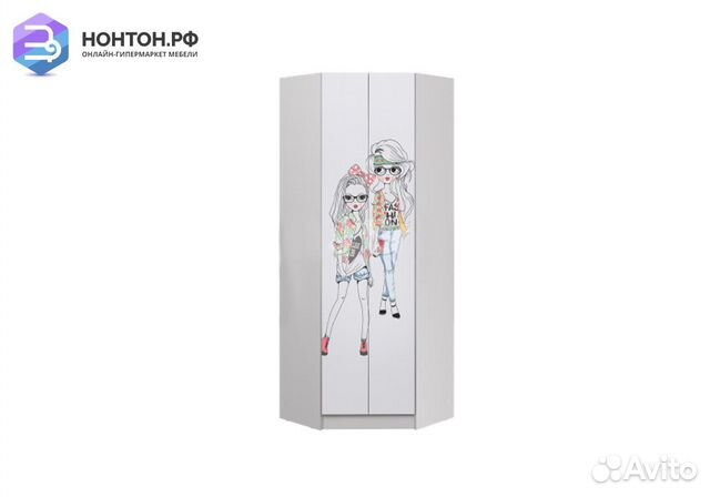 Шкаф угловой Вега fashion белый