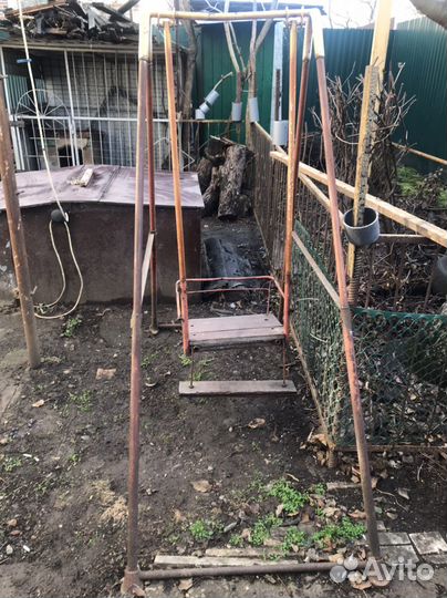 Детская садовая качель