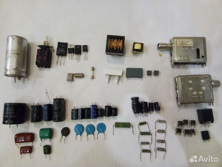 Радиодетали разные паяные СССР