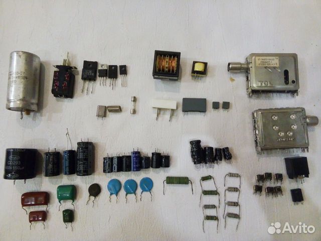 Радиодетали разные паяные СССР