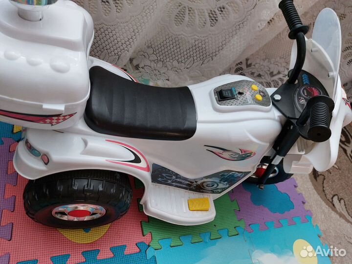 Детский электромобиль бу мотоцикл