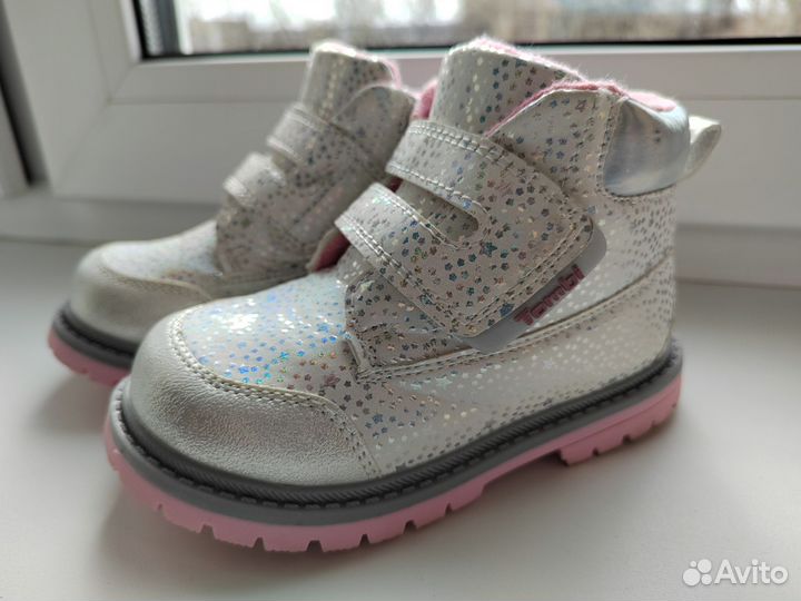 Ботиночки детские для девочки 24 Tombi