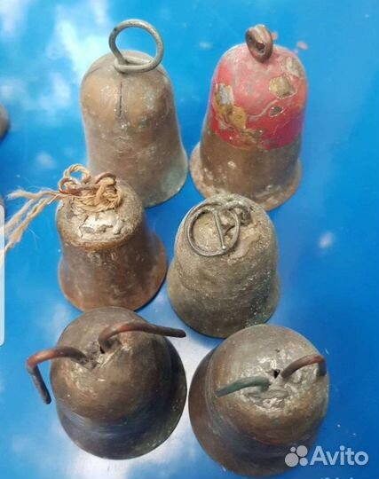 Латунные колокольчики СССР для рыбалки