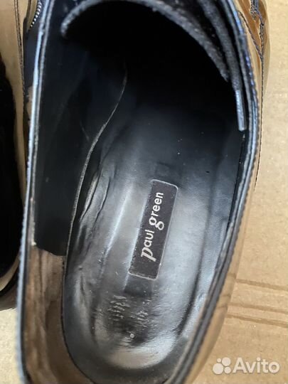 Ботинки Лаковые 38 р