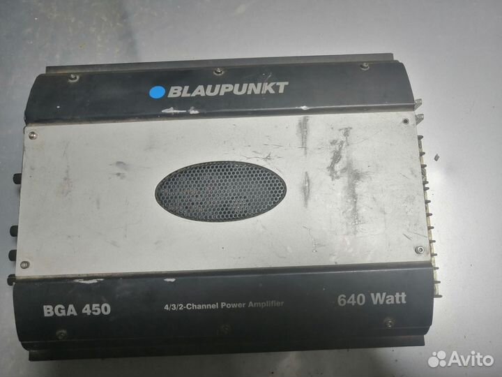 Авто усилитель звука blaupunkt BGA450 640Watt