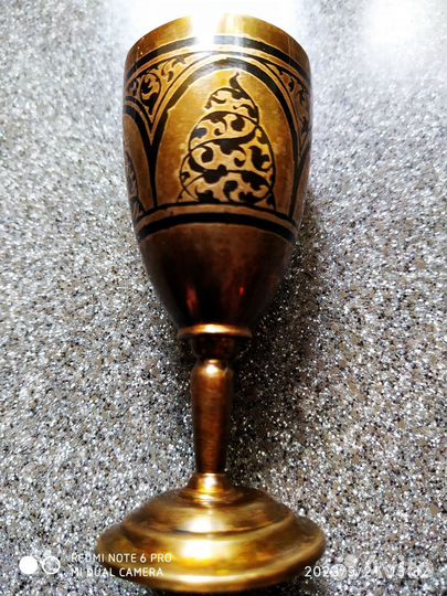 Рюмка серебро, проба, Кабачи