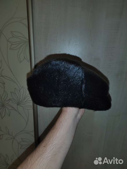 Меховая мужская кепка (Нерпа)