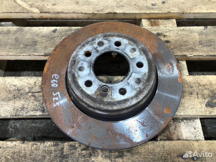 Диск тормозной задний Bmw 5 E60 N52B25 2005