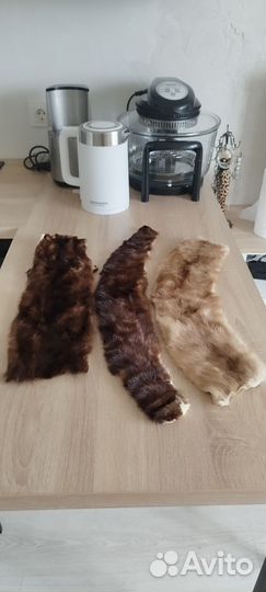 Меховые шкурки, воротники времён СССР