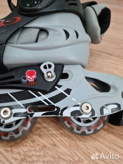Роликовые коньки раздвижные 26-29