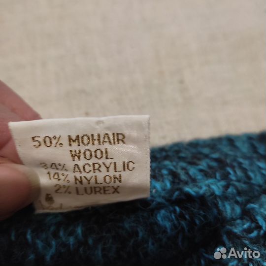 Свитер винтаж 70-х мохер Montana