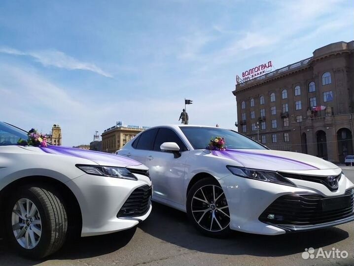 Свадебные украшения на авто машину