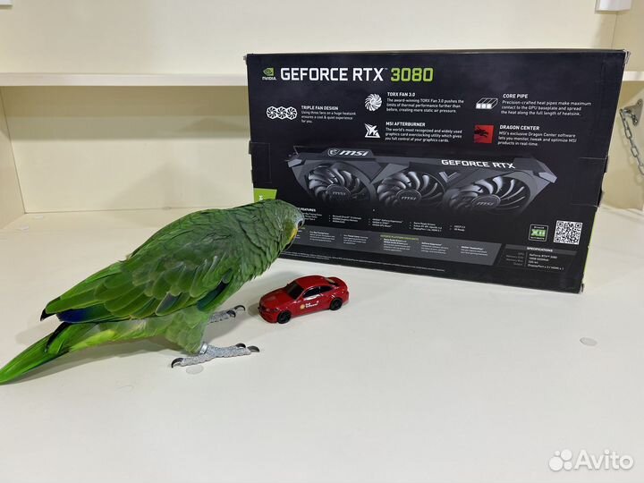 Видеокарта RTX 3080 MSI Ventus 3x 10g OC