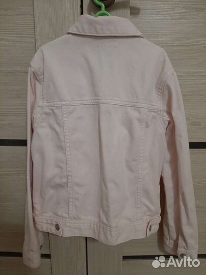 Джинсовая куртка для девочки 140