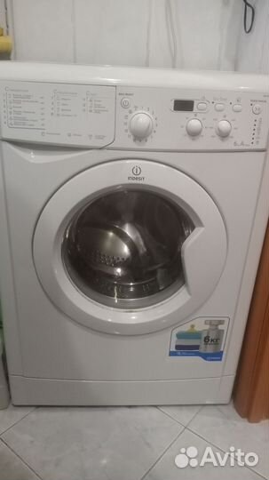 Стиральная машина indesit 6 кг