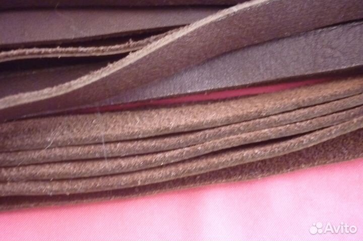 Флоггер из натуральной кожи крс, 60 см