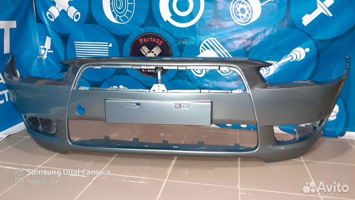 Бампер передний Mitsubishi Lancer X