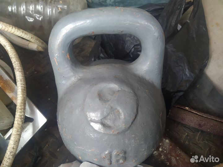 Гиря чугунная 16 кг