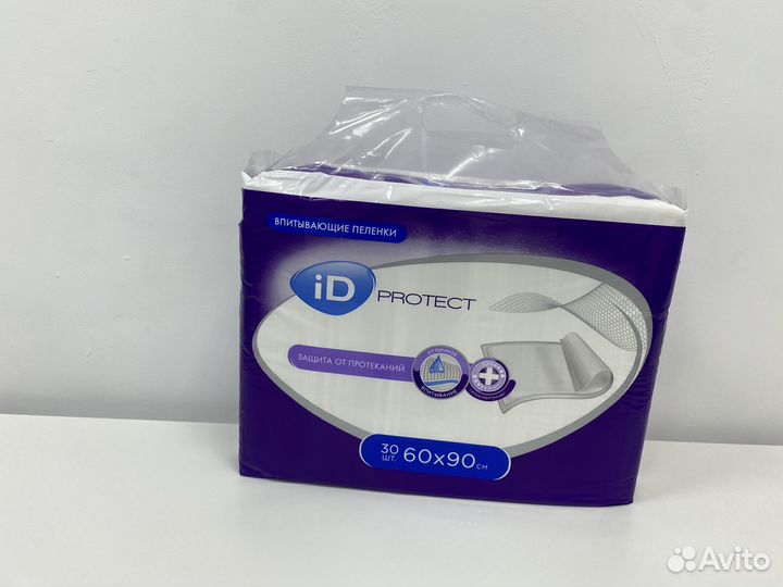 Пеленки одноразовые для взрослых 60х90 ID-protect