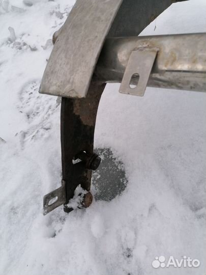 Кенгурятник, дуга на Toyota Rav4 на передн. бампер