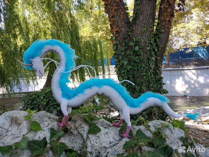 Дракон Хаку вязаный