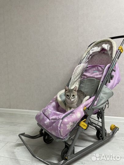 Коляска санки