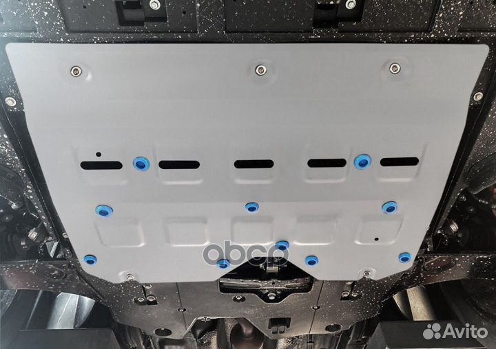 Защита картера + кпп + комплект крепежа, Алюминий