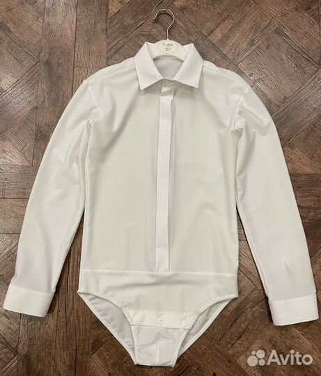 Рубашка боди для бальных танцев мальчики 140-146