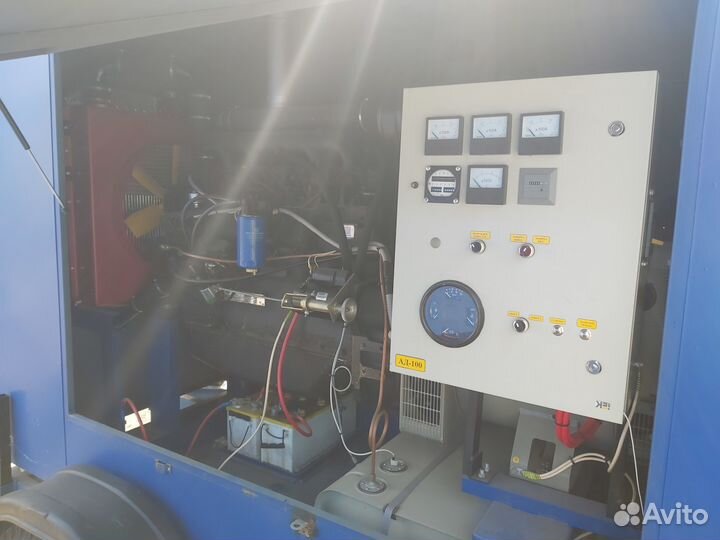 Аренда генератора 100; 50 квт. электростанция