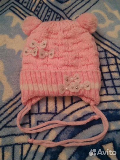 Шапка зимняя новая 42