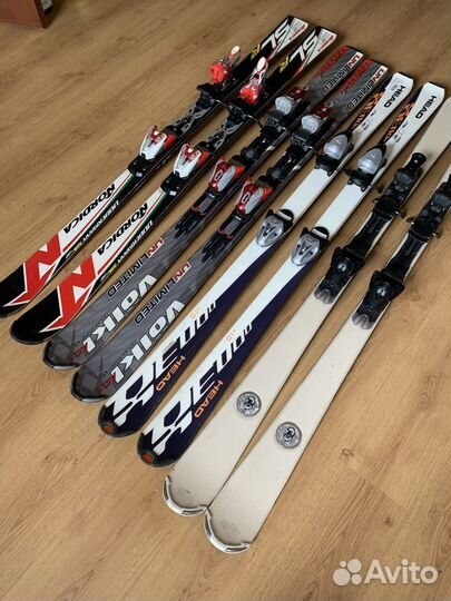 Горные лыжи Head Nordica AK Volkl 156 160 см