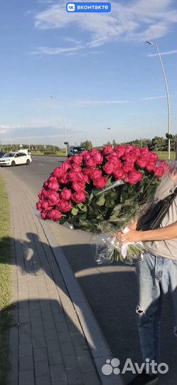 101 ;51 роза фикс цена