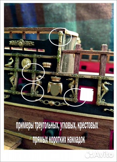 Элементы декора на модель 