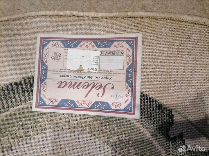 Ковровая дорожка шерсть, ковры 2штБронь