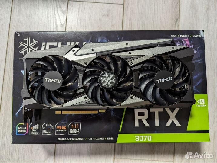 Inno3D GeForce RTX 3070 ichill X4 8GB (гарантия)