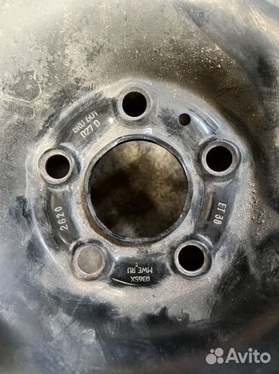 Диски стальные R15 Skoda Volkswagen VAG