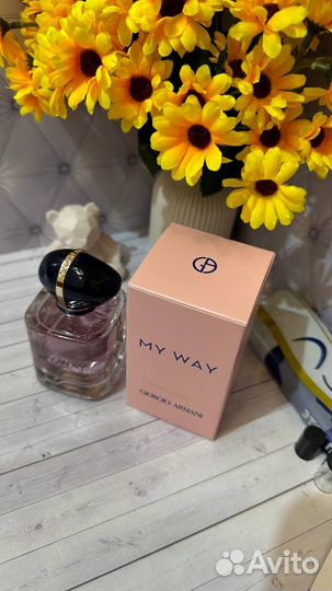 Giorgio armani My Way 50 мл открытая упаковка