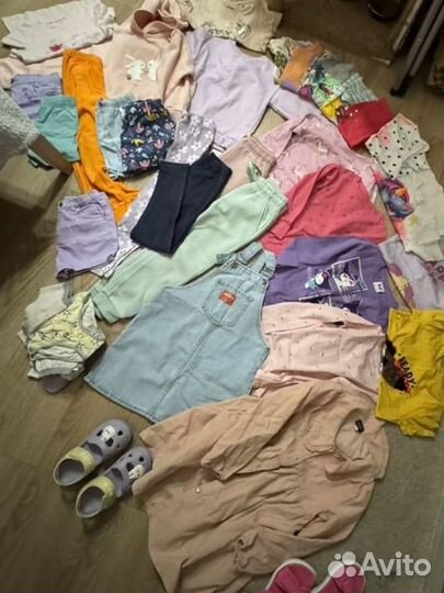 Пакет вещей на девочку 116-122
