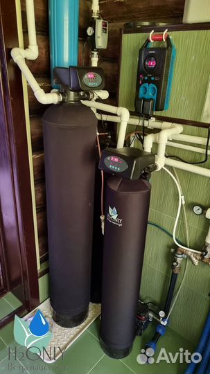 Очистка воды из скважины/Фильтрация воды в доме