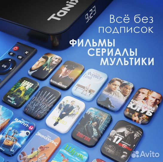 Прошитая Андроид тв Приставка Tanix W2