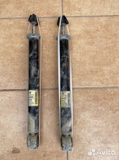 Амортизаторы chevrolet cruze