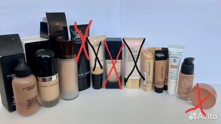 Крем тональный Clinique, Dior, Armani