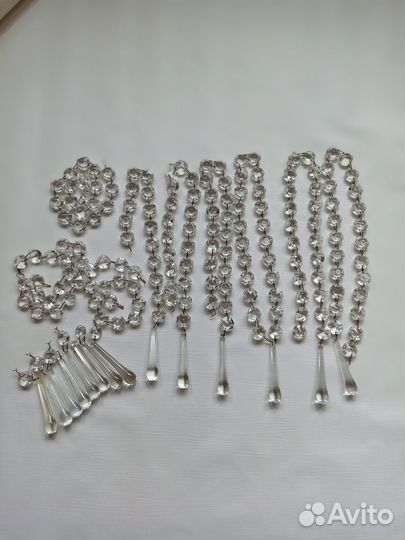 Подвески для люстры хрусталь СССР