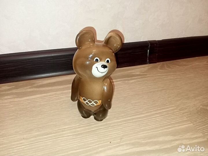 Мишка олимпийский СССР фарфор
