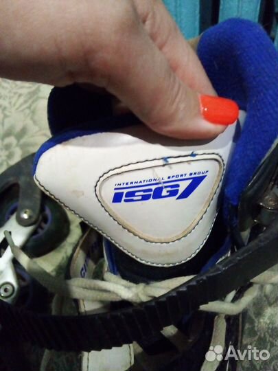 Роликовые коньки р 37