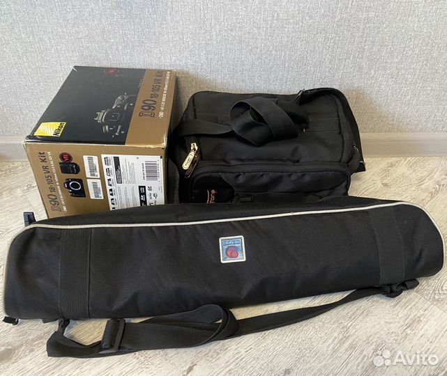 Новый Фотоаппарат Nikon,пульт управ.,штатив+сумки