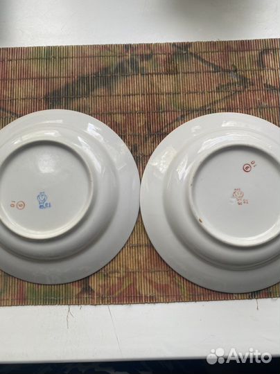 Тарелки новые,Соусник дулево 70- е годы