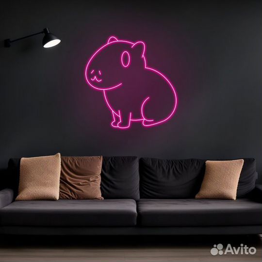 Неоновая световая вывеска/Гибкий неон на заказ